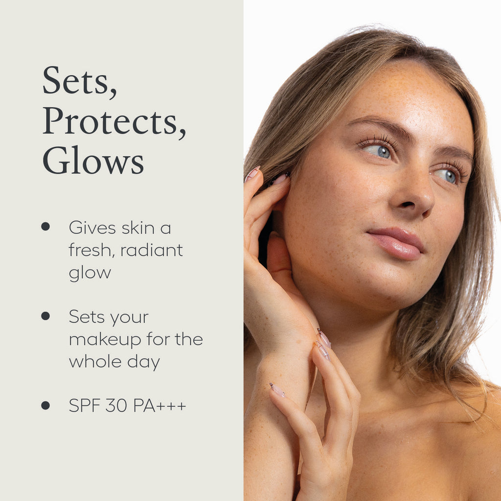 The Setting Spray with SPF
